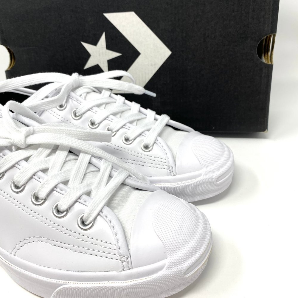 Converse JP White Leather Low Top Sneakers Casual Shoes Men's Size 11 168135C - Picture 7 of 11